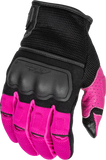 Fly Racing - Women'S Coolpro Force Gloves Black/Pink Lg - 476-6302L