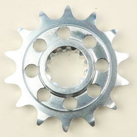 VORTEX Steel 14-tooth front CS sprocket for 520 chain, bike drivetrain component, with a black finish and gear teeth detail.