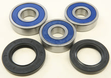Load image into Gallery viewer, All Balls drive wheel bearing and seal kit 22-51710, showing metal bearings and rubber seals for vehicle wheel assembly.