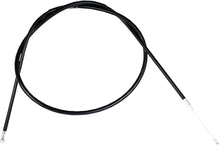 Load image into Gallery viewer, Motion Pro black vinyl clutch cable 70-5058 for motorcycle hydraulic control lines, showing the coiled cable and fittings.