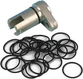 James Gasket early XL tappet guide gasket set with 25 pieces, designed for engine sealing and maintenance.