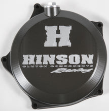 Load image into Gallery viewer, Hinson clutch cover for Kawasaki engine model 151-1305, shown in black with detailed design and branding.
