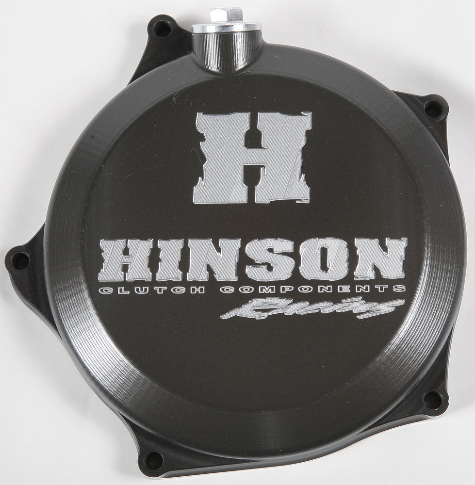 Hinson clutch cover for Kawasaki engine model 151-1305, shown in a close-up with detailed metal surface and mounting points.