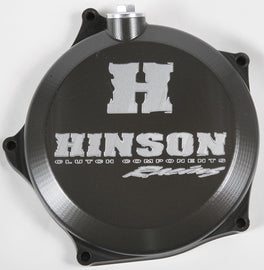 Hinson clutch cover for Kawasaki engine model 151-1305, shown in a close-up with detailed metal surface and mounting points.