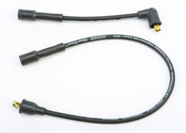 Moroso Ignition Wires Spiral Core Set 86-03 XL for 1200s motorcycles, electrical ignition replacement, black wires with spiral design