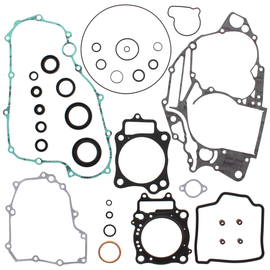 Vertex Complete Gasket Set with Oil Seals, includes gaskets and seals for engine repair, shown in the image.