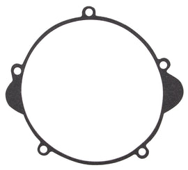 Vertex clutch cover gasket for engine, showing the seal's detailed rubber and metal construction for optimal fit and sealing.