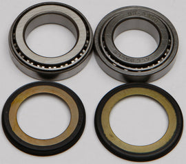 All Balls steering bearing and seal kit 22-2040 showing various seals and bearings for motorcycle or vehicle steering systems