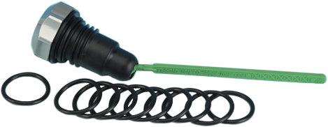 James Gasket O-ring dipstick gasket set for Twin Cam Dyna Touring motorcycles, 10-piece pack for engine sealing.
