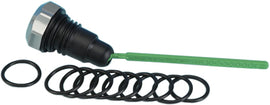 James Gasket O-ring dipstick gasket set for Twin Cam Dyna Touring motorcycles, 10-piece pack for engine sealing.