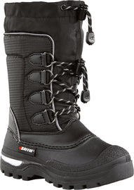 Black Baffin Inc Youth Pinetree Boots featuring sturdy design and durable material for kids' outdoor winter wear.