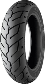 Michelin Tire Scorcher 31 Rear 150/80B16 motorcycle tire with reinforced bias ply construction and tread pattern visible.
