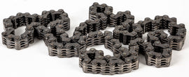 Wiseco engine cam chain CC053 displayed on a white background, showing the metal links and detailed construction.