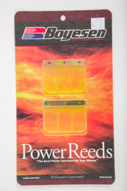 Boyesen Motorcycle Reeds 59-7634 for intake, carb, and fuel system, shown in the image with metal reeds and mounting components.