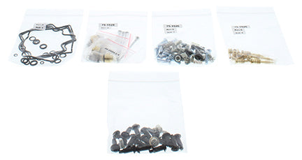 All Balls bike carburetor rebuild kit 226-1695 for intake and fuel system, including gaskets and components.