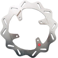 Front braking rotor by Braking, showing a circular metal disc with vented design suitable for bike or motorcycle brakes.