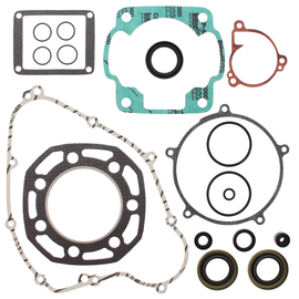 Vertex Complete Gasket Set with Oil Seals, showing detailed gaskets and seals for engine repair.