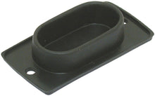 Load image into Gallery viewer, Cycle Pro rear master cylinder cover gasket for brakes, shown in black with metal fittings, compatible with OEM 45005-85 865-01415.