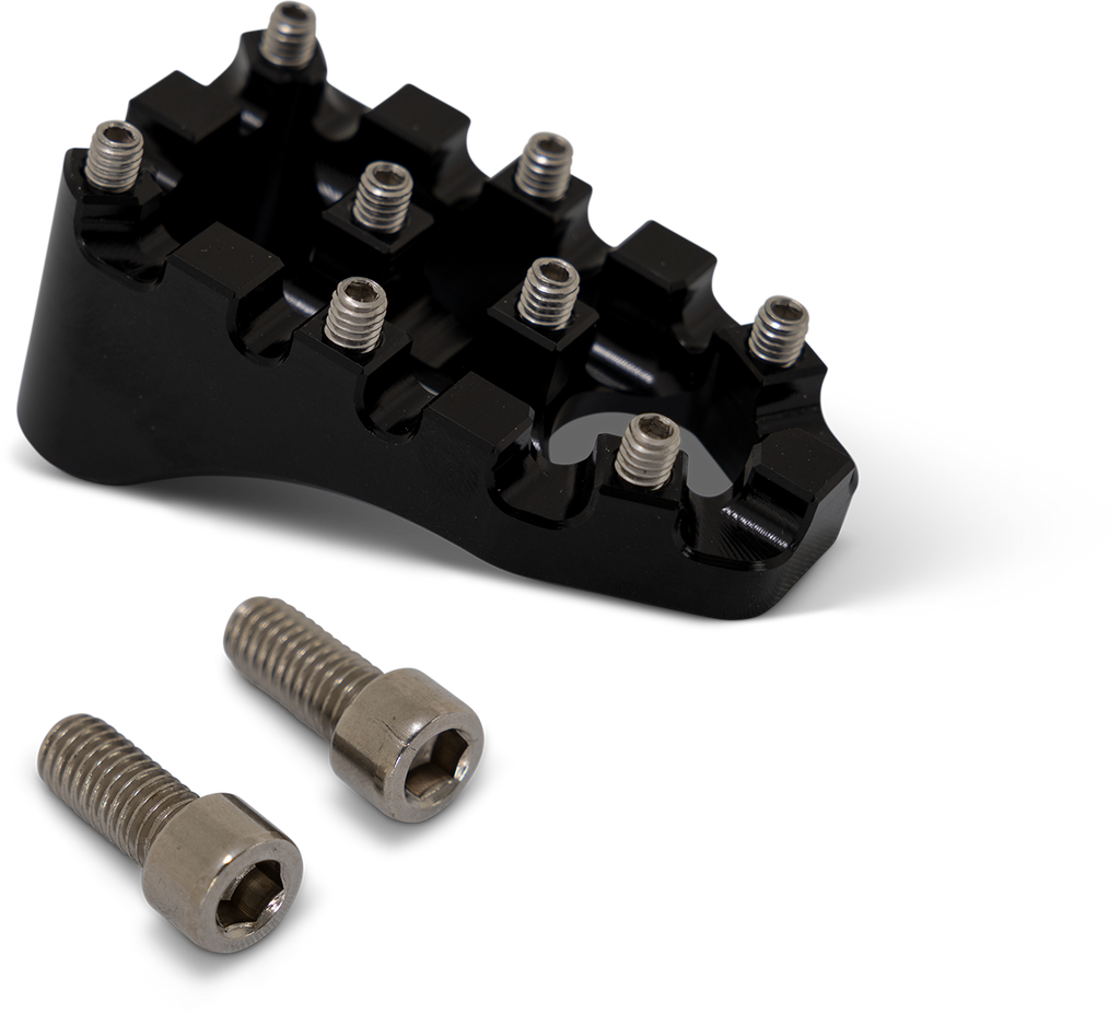 Burly Brand Mx-Evolution Toe Peg universal foot control with durable metal construction and textured grip surface.