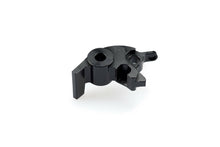 Load image into Gallery viewer, Black PUIG brake lever adapter for Kawasaki motorcycles, showing a close-up of the sleek, durable lever with mounting components.
