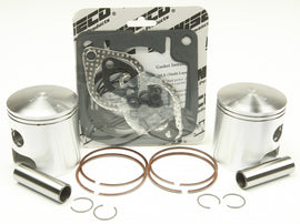Wiseco Standard Bore Piston Kit SK1085 with pistons and components for high-performance engine rebuild.