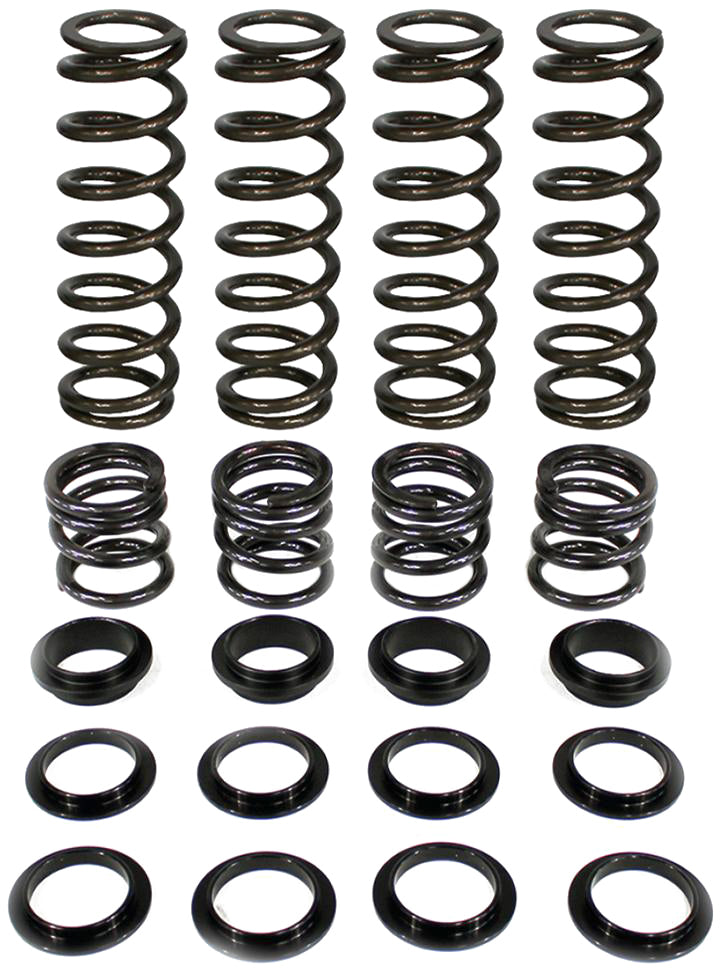 Z Broz Racing dual rate suspension spring kit with 60-inch coils, showing the black coil springs and mounting hardware.