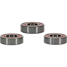 Load image into Gallery viewer, Pivot Works Drive Wheel Bearing Kit Premium 22-51345P showing the assembled bearings and components for motorcycle wheel maintenance.