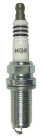 NGK spark plug model 2309/4 2-LFR7AIX, automotive ignition spark plug with metal shell and ceramic insulator, for engine performance
