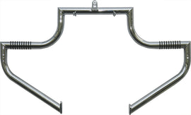 Lindby Engine Guard HD Linbar FLH Touring 97-Up chrome body accessory with sturdy construction and polished finish.