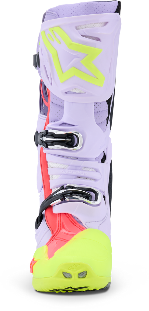 Tech 10 Supervented Purp/Ylw Fluo/Diva Pink 12