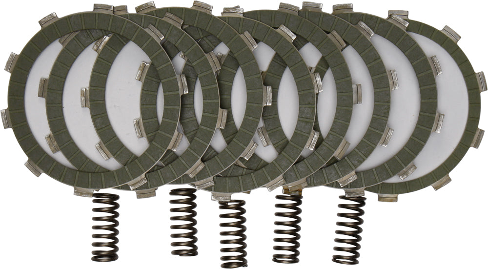 EBC Motorcycle Brakes Street Racer Clutch Kit SRC75 with clutch plates and components for high-performance motorcycle clutch system