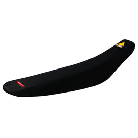 Polisport Plastics black performance racing seat with a sleek design, suitable for high-speed motorsports.