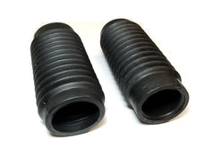 Load image into Gallery viewer, K&amp;S Technologies suspension fork boots, pair, protective rubber covers for fork components, black color, durable material.