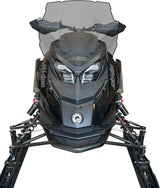 Powermadd Cobra W/S Mid Clear 19" W/ Blk Fade 10-10941