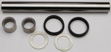 Load image into Gallery viewer, All Balls swingarm bearing kit 22-81028 for motorcycle suspension, showing assembled bearings and components in the image