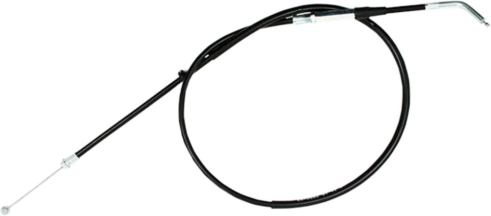 Motion Pro Black Vinyl Throttle Cable 70-4065, showing the durable black vinyl exterior and metal fittings for motorcycle control.
