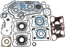 Load image into Gallery viewer, James Gasket motor gasket kit with rubber seals and covers, includes XL RKR gasket and HD gaskets for engine repair.