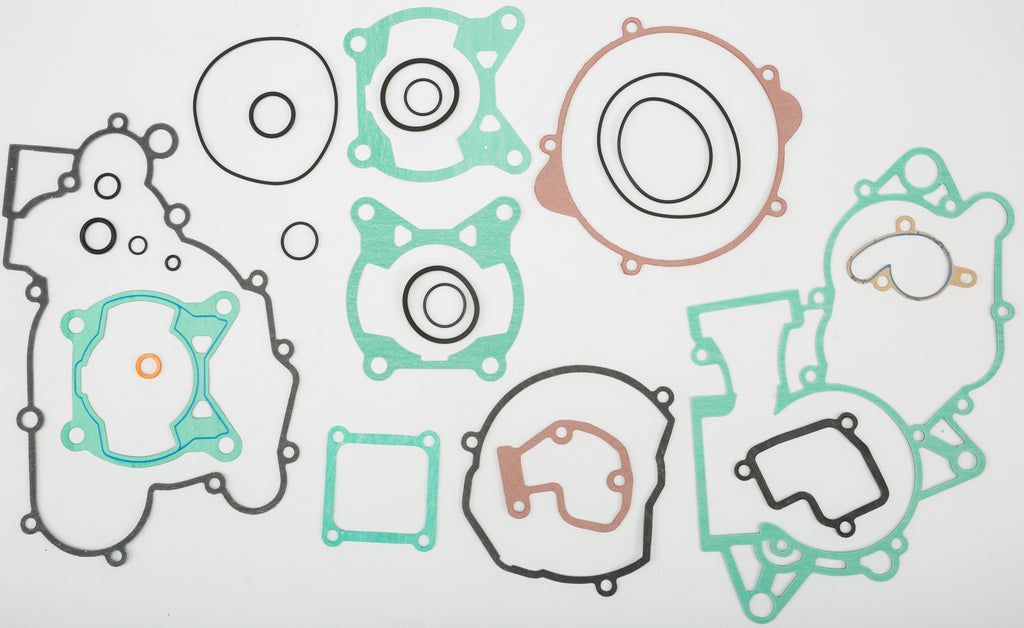 Athena Complete Gasket Kit for Husqvarna and KTM 68-0705, with various gaskets and seals laid out on a surface