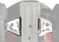 RIVAL POWERSPORTS USA alloy front A-arm guards for Honda 84-2280, durable protective shields for off-road vehicles.