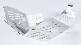 Devol Skid Plate model 60-7211, black metal off-road protection part, shown installed on a vehicle for durability and undercarriage protection.