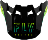Fly Racing - Formula Cc Centrum Visor Black/Blue/Hi-Vis Yl/Sm - 73-47130S