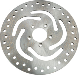 HardDrive front left brake rotor, 11.5-inch machined disc with 2.22-inch inner diameter, for vehicle braking system.