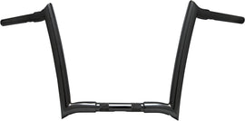 Bagger Nation 12-inch black OEM monkey bars for Harley-Davidson baggers, suitable for `86-13 FLTR and 95-23 FLHR models