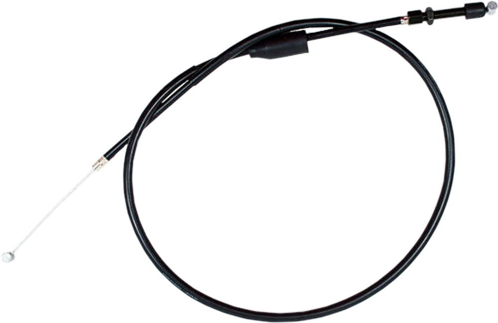 Motion Pro black vinyl clutch cable 70-4104 for motorcycles, featuring durable construction and precise control lines.