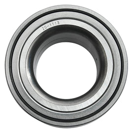 All Balls tapered drive wheel bearing 22-51802H, close-up of the metal bearing component with branding details visible.