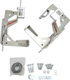 Enduro Engineering radiator braces for Yamaha motorcycle, durable guards designed to protect the radiator during off-road riding.