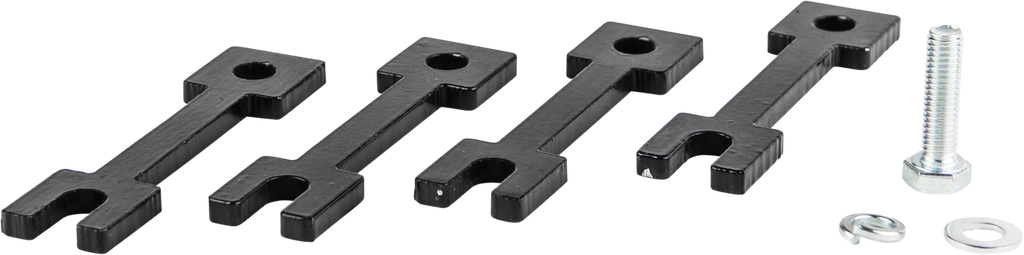 Open Trail winch mount 459-1210, heavy-duty off-road accessory designed for secure winch installation on vehicles.