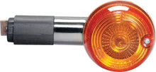 Load image into Gallery viewer, K&amp;S Technologies front left turn signal light for vehicle, illumination component with clear lens and amber bulb.