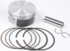 Vertex cast piston kit for Yamaha 175 with 100.45mm size and +0.50mm offset, high compression piston components.
