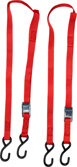Fire Power 1" X 6' Tie-Down Red 2/Pk 29-13017